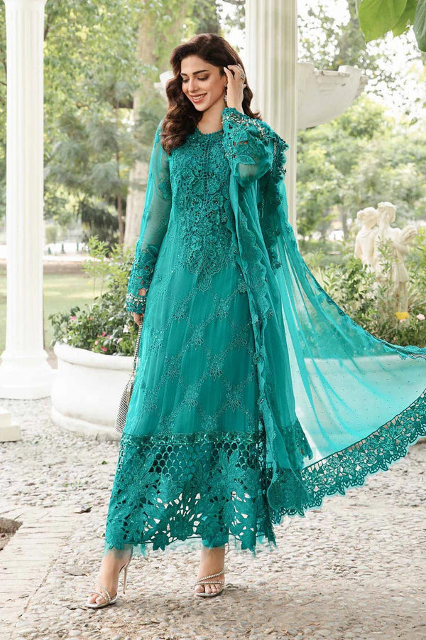 UNSTITCHED EMBROIDERED CHIFFON SUIT / MPC-24-105